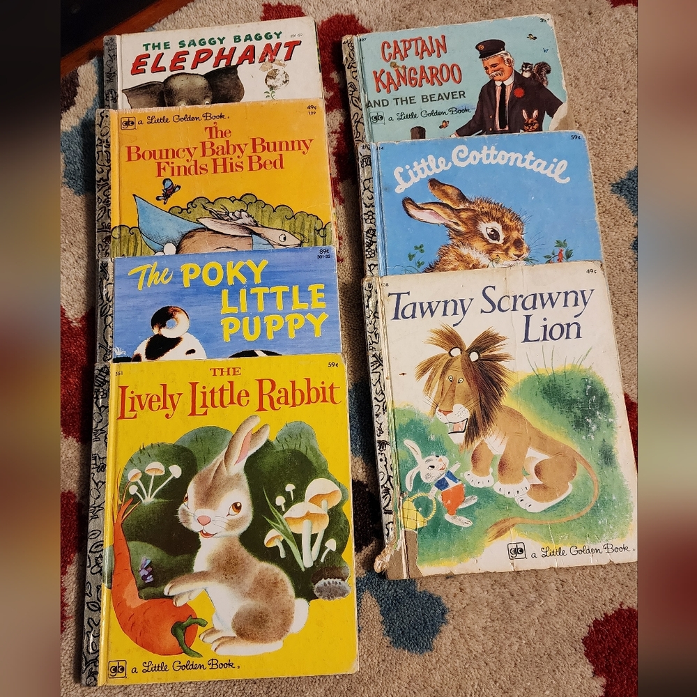 7 Golden book bundle